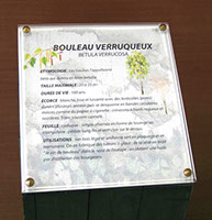 plaque d'inauguration