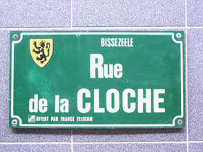 plaque de rue