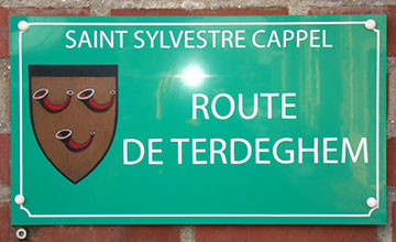 plaque de rue