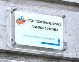 plaque d'inauguration