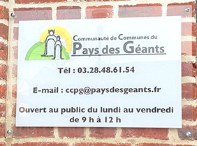 plaque d'inauguration