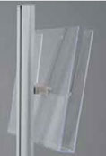 porte brochure incliné